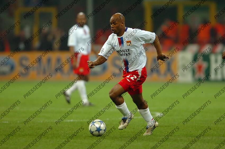 wiltord (sylvain) MILAN AC-LYON (3-1) 1/4 Finale retour 
