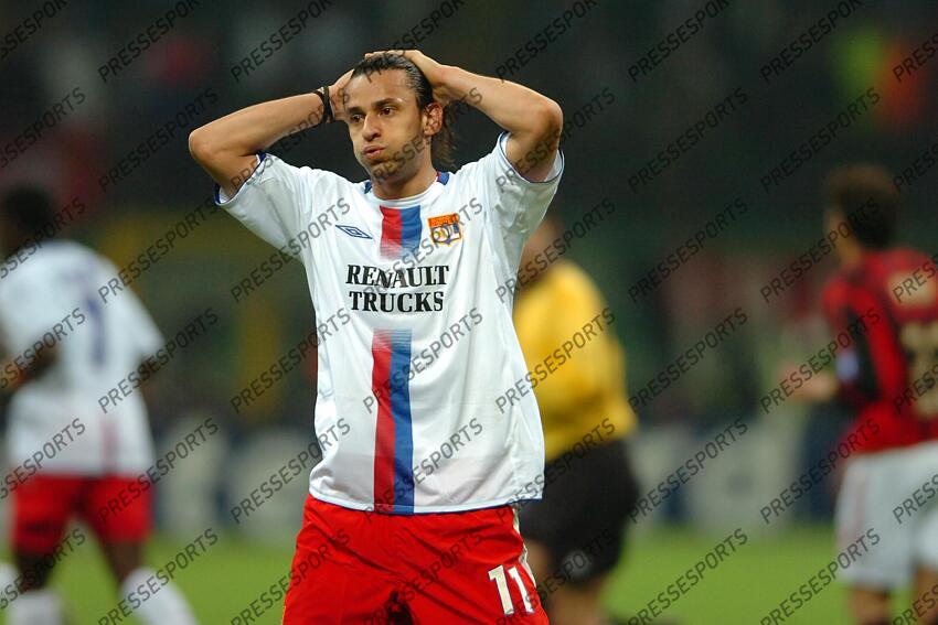 fred MILAN AC-LYON (3-1) 1/4 Finale retour 