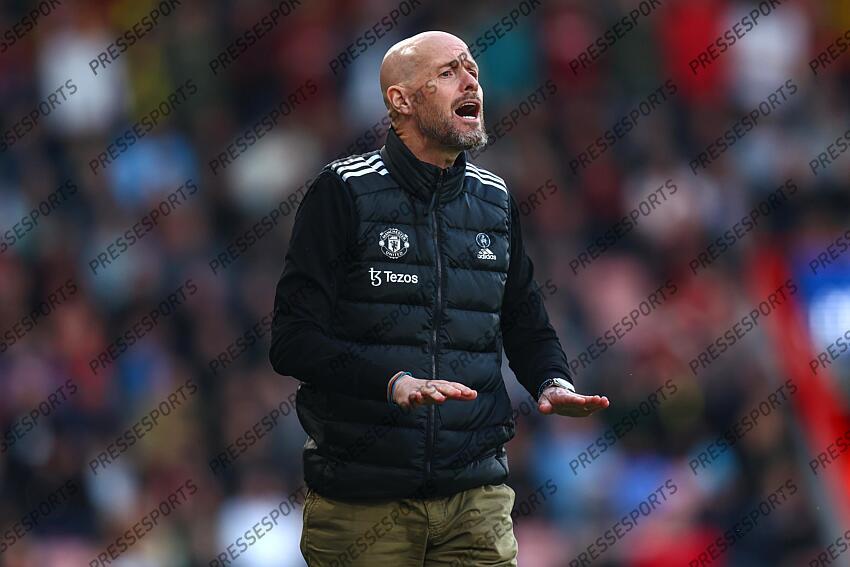13 April 2024, Bournemouth - Premier League Football - AFC Bournemouth v Manchester United - Manchester United manager Erik ten Hag - Photo: Charlotte Wilson / Offside. BOURNEMOUTH-MANCHESTER UNITED (2-2) 