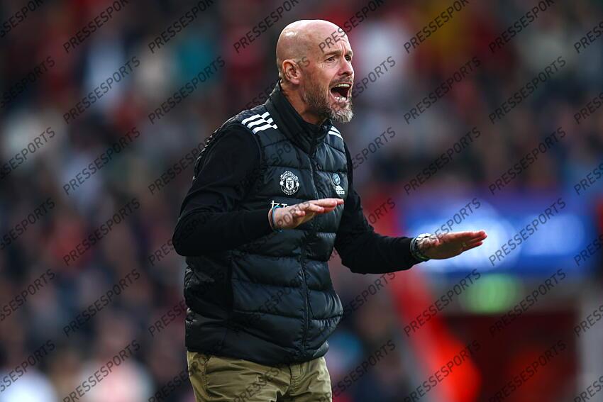 13 April 2024, Bournemouth - Premier League Football - AFC Bournemouth v Manchester United - Manchester United manager Erik ten Hag - Photo: Charlotte Wilson / Offside. BOURNEMOUTH-MANCHESTER UNITED (2-2) 
