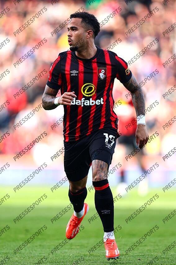13 April 2024, Bournemouth - Premier League Football - AFC Bournemouth v Manchester United - Justin Kluivert of Bournemouth - Photo: Charlotte Wilson / Offside. BOURNEMOUTH-MANCHESTER UNITED (2-2) 