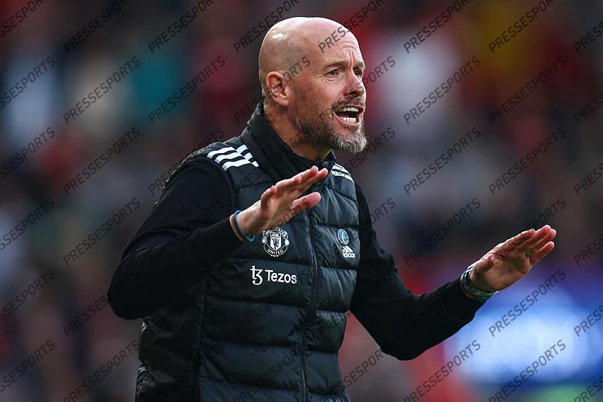 13 April 2024, Bournemouth - Premier League Football - AFC Bournemouth v Manchester United - Manchester United manager Erik ten Hag - Photo: Charlotte Wilson / Offside. BOURNEMOUTH-MANCHESTER UNITED (2-2) 