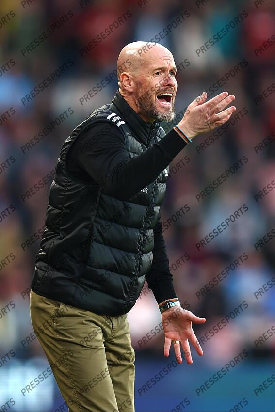 13 April 2024, Bournemouth - Premier League Football - AFC Bournemouth v Manchester United - Manchester United manager Erik ten Hag - Photo: Charlotte Wilson / Offside. BOURNEMOUTH-MANCHESTER UNITED (2-2) 