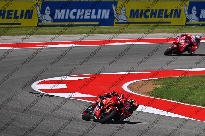 Francesco Bagnaia ITA Ducati Lenovo Team Ducati MotoGP GP USA 2024 (Circuit COTA) 13-15.04.2024 photo: Lukasz Swiderek  www.photoPSP.com  @photopsp_lukasz_swiderek GRAND PRIX DES ETATS-UNIS 