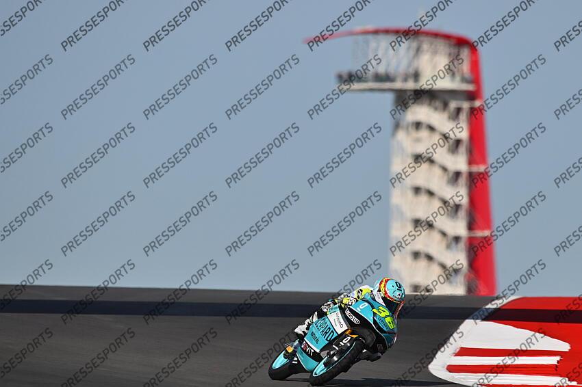 Angel Piqueras SPA Leopard Racing Honda Moto3 GP USA 2024 (Circuit COTA) 13-15.04.2024 photo: Lukasz Swiderek  www.photoPSP.com  @photopsp_lukasz_swiderek GRAND PRIX DES ETATS-UNIS 