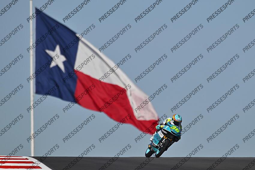 Angel Piqueras SPA Leopard Racing Honda Moto3 GP USA 2024 (Circuit COTA) 13-15.04.2024 photo: Lukasz Swiderek  www.photoPSP.com  @photopsp_lukasz_swiderek GRAND PRIX DES ETATS-UNIS 
