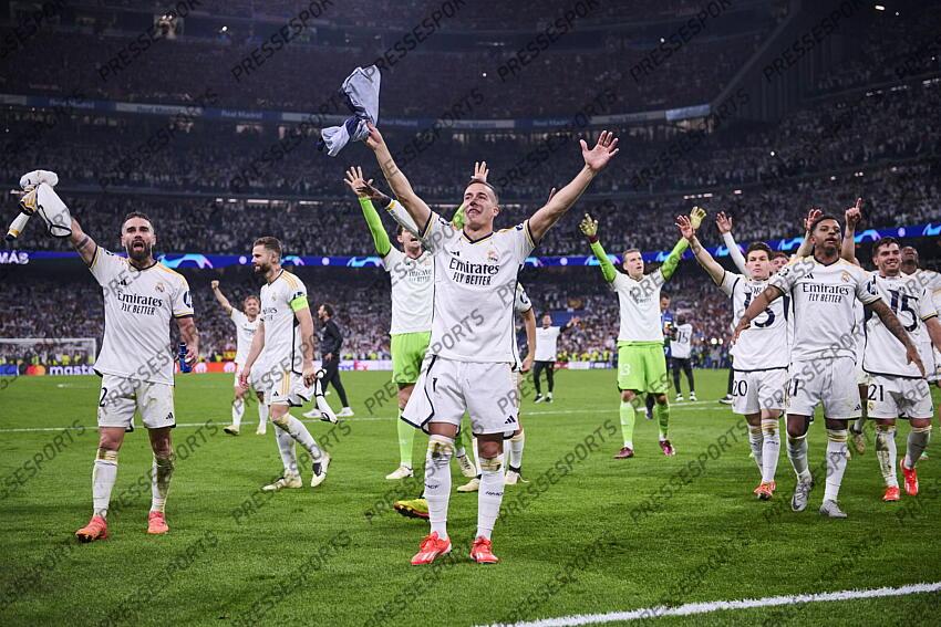 UEFA Champions League semifinal second leg match Real Madrid vs Bayern Munich at Santiago Bernabeu stadium in Madrid, 08 May 2024 900/Cordon Press REAL MADRID-BAYERN MUNICH (2-1) 