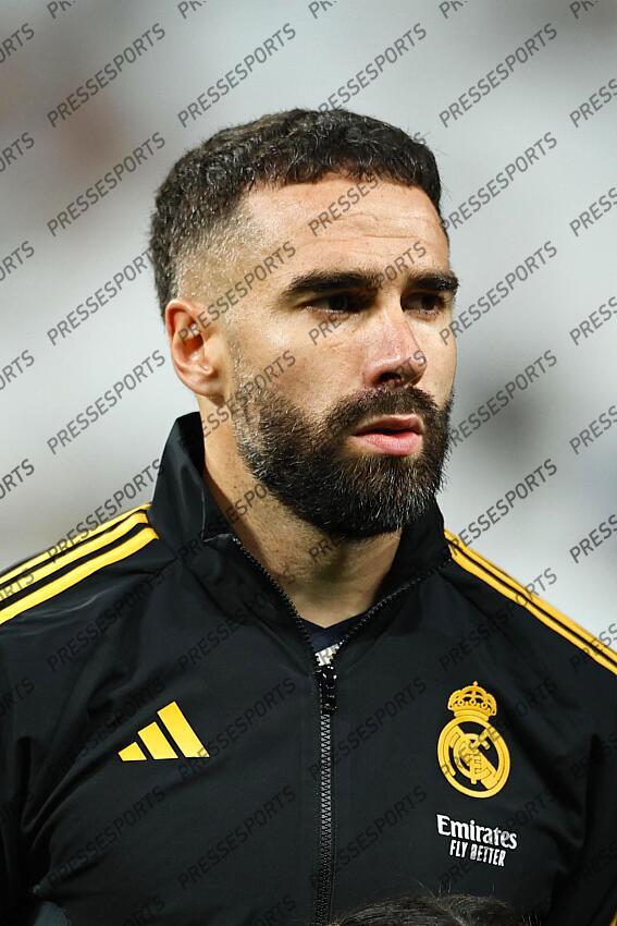 Dani Carvajal (Real), MAY 8, 2024 - Football / Soccer : UEFA Champions League Semi finals 2nd leg match between Real Madrid CF 2-1 FC Bayern Munchen at the Estadio Santiago Bernabeu in Madrid, Spain. (Photo by Mutsu Kawamori/AFLO) REAL MADRID-BAYERN MUNICH (2-1) 