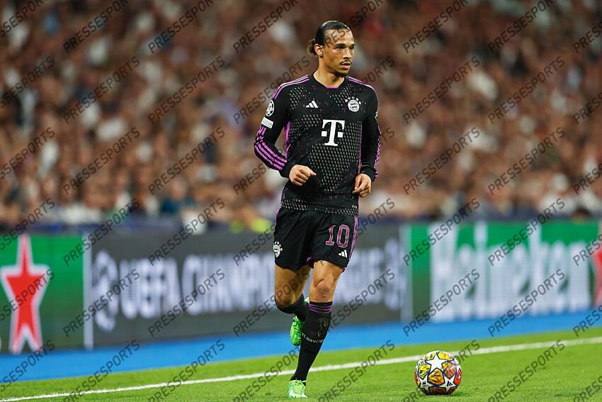 Leroy Sane (Bayern), MAY 8, 2024 - Football / Soccer : UEFA Champions League Semi-finals 2nd leg match between Real Madrid CF 2-1 FC Bayern Munchen at the Estadio Santiago Bernabeu in Madrid, Spain. (Photo by Mutsu Kawamori/AFLO) REAL MADRID-BAYERN MUNICH (2-1) 