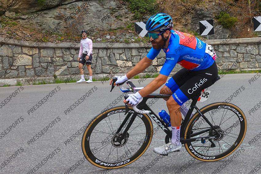 Giro d'Italia 2024 - 107th Edition - 15th stage Manerba del Garda - Livigno (Mottolino) 222 km - 19/05/2024 - Simon Geschke (GER - Cofidis) - photo Luca Bettini/SprintCyclingAgency©2024 MANERBA DEL GARDA/LIVIGNO 