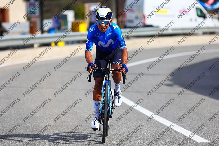 Giro d'Italia 2024 - 107th Edition - 15th stage Manerba del Garda - Livigno (Mottolino) 222 km - 19/05/2024 - Nairo Quintana (COL - Movistar Team) - photo Luca Bettini/SprintCyclingAgency©2024 MANERBA DEL GARDA/LIVIGNO 
