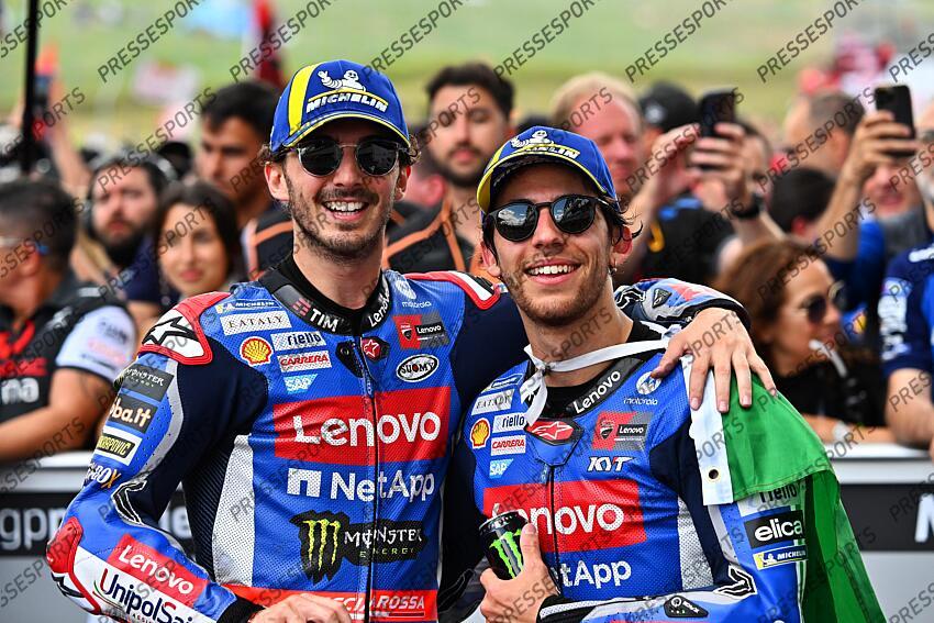 Francesco Bagnaia ITA Ducati Lenovo Team Ducati MotoGP GP Italy 2024 (Circuit Mugello) 31.05-02.06.2024 photo: Lukasz Swiderek  www.photoPSP.com  @photopsp_lukasz_swiderek  GRAND PRIX D'ITALIE 