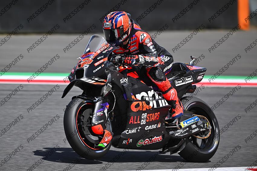 Maverick Vinales SPA Aprilia Racing Aprilia MotoGP GP Italy 2024 (Circuit Mugello) 31.05-02.06.2024 photo: Lukasz Swiderek  www.photoPSP.com  @photopsp_lukasz_swiderek  GRAND PRIX D'ITALIE 