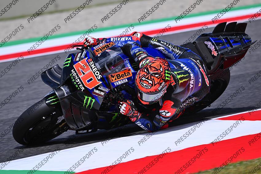 Fabio Quartararo FRA Monster Energy Yamaha MotoGP Team Yamaha MotoGP GP Italy 2024 (Circuit Mugello) 31.05-02.06.2024 photo: Lukasz Swiderek  www.photoPSP.com  @photopsp_lukasz_swiderek  GRAND PRIX D'ITALIE 