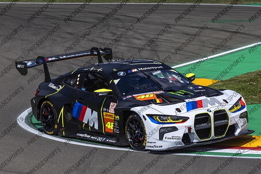 AL HARTHY Ahmad (OMN)-ROSSI Valentino (ITA)-MARTIN Maxime (BEL), BMW M4 LMGT3 #46, 6 HEURES IMOLA 2024 6 HEURES D'IMOLA 