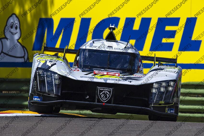DUVAL Loic (FRA)-DI RESTA Paul (GBR)-VANDOORNE Stoffel (BEL), PEUGEOT 9X8 #94, 6 HEURES IMOLA 2024 6 HEURES D'IMOLA 