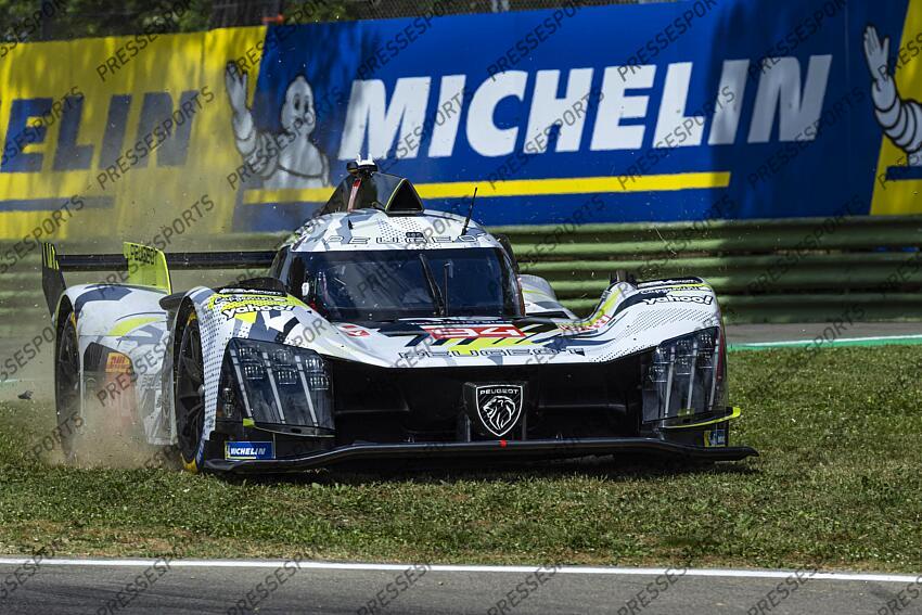 DUVAL Loic (FRA)-DI RESTA Paul (GBR)-VANDOORNE Stoffel (BEL), PEUGEOT 9X8 #94, 6 HEURES IMOLA 2024 6 HEURES D'IMOLA 
