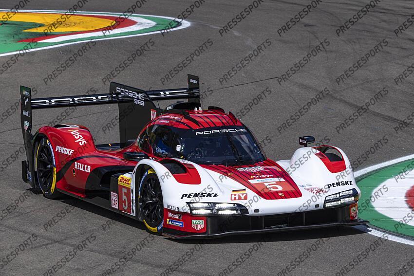 CAMPBELL Matt (AUS)-CHRISTENSEN Michael (DNK)-MAKOWIECKI Frédéric (FRA), PORSCHE 963 #5, 6 HEURES IMOLA 2024 6 HEURES D'IMOLA 