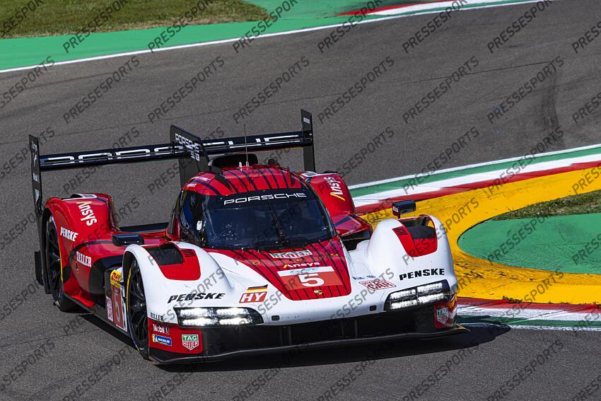 CAMPBELL Matt (AUS)-CHRISTENSEN Michael (DNK)-MAKOWIECKI Frédéric (FRA), PORSCHE 963 #5, 6 HEURES IMOLA 2024 6 HEURES D'IMOLA 