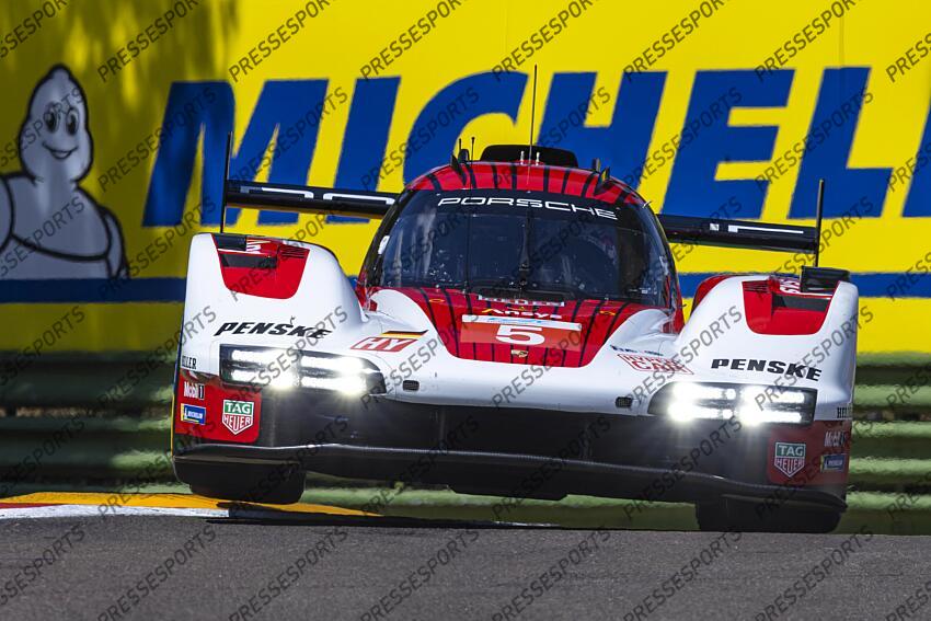 CAMPBELL Matt (AUS)-CHRISTENSEN Michael (DNK)-MAKOWIECKI Frédéric (FRA), PORSCHE 963 #5, 6 HEURES IMOLA 2024 6 HEURES D'IMOLA 