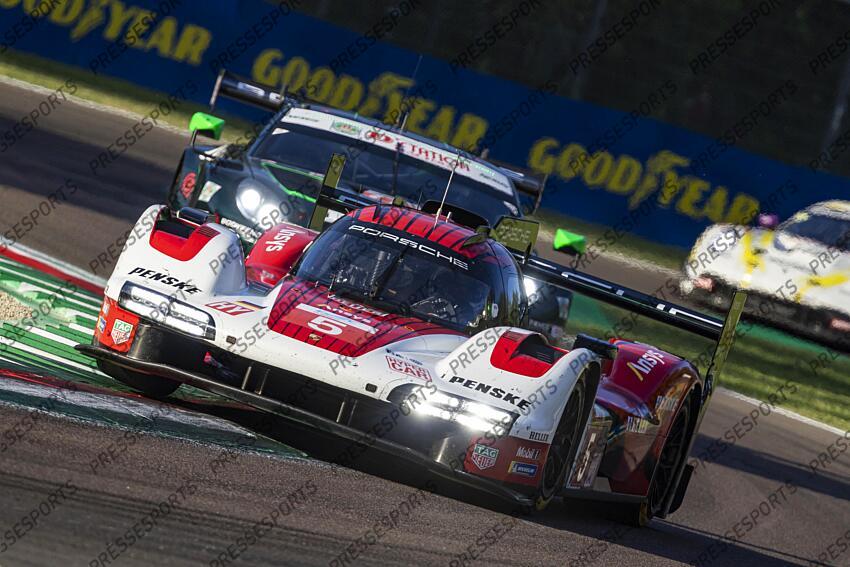 CAMPBELL Matt (AUS)-CHRISTENSEN Michael (DNK)-MAKOWIECKI Frédéric (FRA), PORSCHE 963 #5, 6 HEURES IMOLA 2024 6 HEURES D'IMOLA 