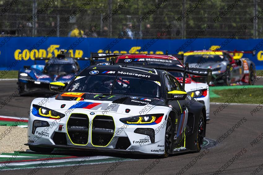 AL HARTHY Ahmad (OMN)-ROSSI Valentino (ITA)-MARTIN Maxime (BEL), BMW M4 LMGT3 #46, LEUNG Darren (GBR)-GELAEL Sean (IDN)-FARFUS Augusto (BRA), BMW M4 LMGT3 #31, 6 HEURES IMOLA 2024 6 HEURES D'IMOLA 