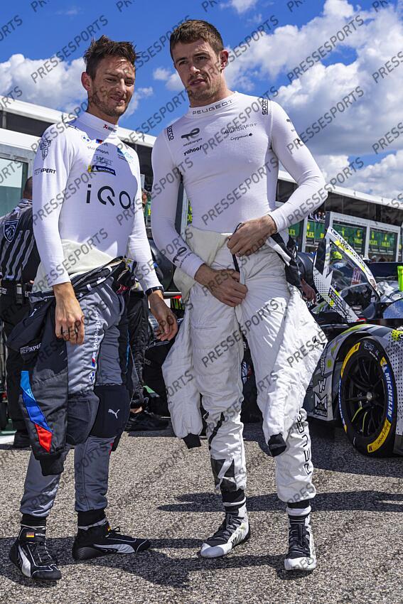 DI RESTA (GBR), PEUGEOT 9X8 #94, MARCIELLO Raffaele (CHE), BMW M Hybrid V8 #15, 6 HEURES IMOLA 2024 6 HEURES D'IMOLA 