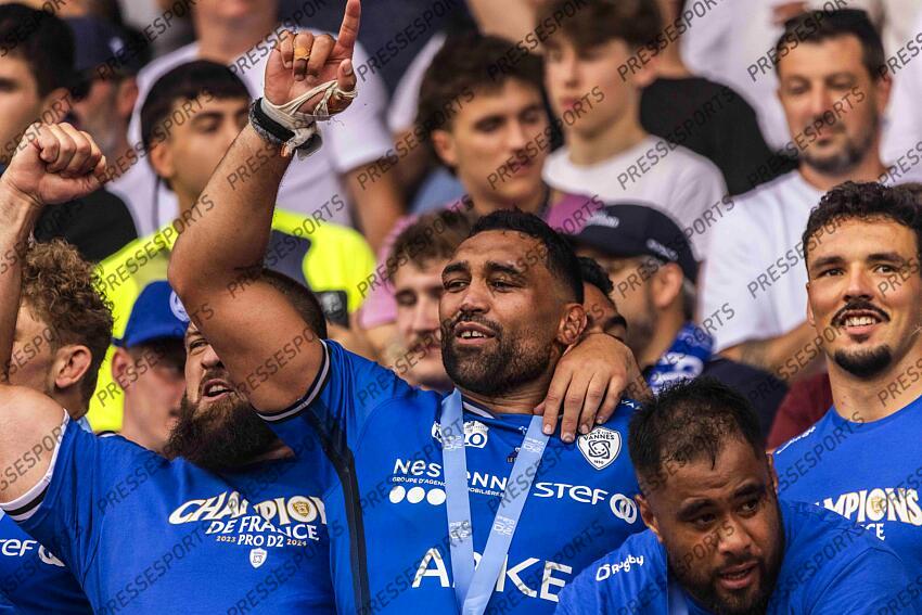 EDWARDS (Joseph) Pro D2 FC GRENOBLE - RC VANNES Stade Ernest Wallon, Toulouse VANNES-GRENOBLE (16-9) 
