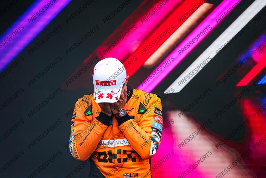#4 Lando Norris (GBR, McLaren Formula 1 Team), F1 Grand Prix of Canada at Circuit Gilles-Villeneuve on June 9, 2024 in Montreal, Canada. (Photo by HOCH ZWEI) GRAND PRIX DU CANADA 