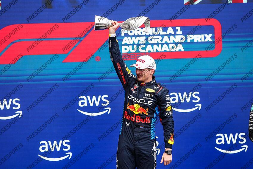 #1 Max Verstappen (NLD, Oracle Red Bull Racing), F1 Grand Prix of Canada at Circuit Gilles-Villeneuve on June 9, 2024 in Montreal, Canada. (Photo by HOCH ZWEI) GRAND PRIX DU CANADA 