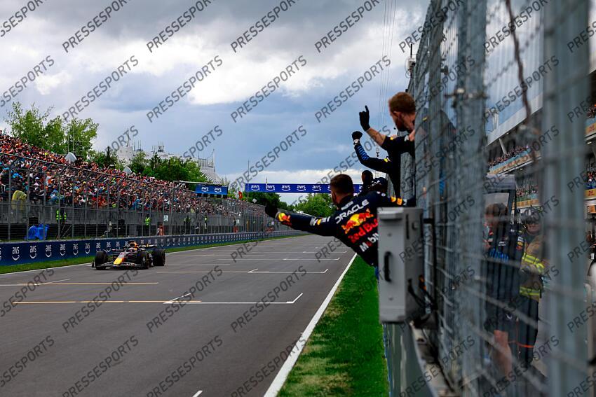 #1 Max Verstappen (NLD, Oracle Red Bull Racing), F1 Grand Prix of Canada at Circuit Gilles-Villeneuve on June 9, 2024 in Montreal, Canada. (Photo by HOCH ZWEI) GRAND PRIX DU CANADA 
