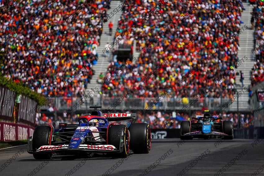 #3 Daniel Ricciardo (AUS, Visa Cash App RB Formula One Team), F1 Grand Prix of Canada at Circuit Gilles-Villeneuve on June 9, 2024 in Montreal, Canada. (Photo by HOCH ZWEI) GRAND PRIX DU CANADA 