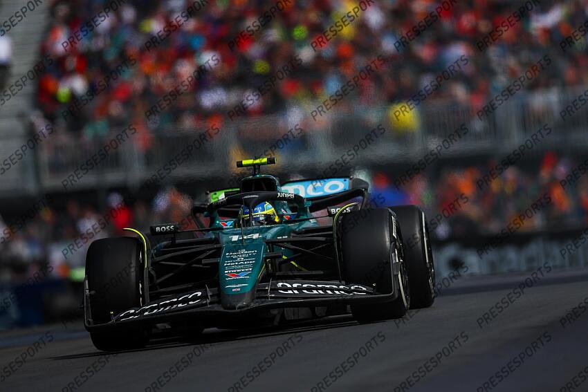 #14 Fernando Alonso (ESP, Aston Martin Aramco F1 Team), F1 Grand Prix of Canada at Circuit Gilles-Villeneuve on June 9, 2024 in Montreal, Canada. (Photo by HOCH ZWEI) GRAND PRIX DU CANADA 
