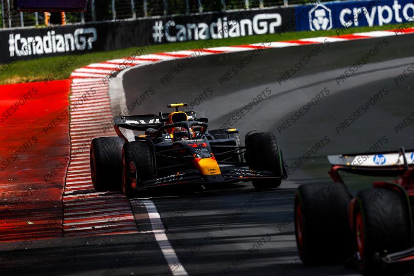#11 Sergio Perez (MEX, Oracle Red Bull Racing), F1 Grand Prix of Canada at Circuit Gilles-Villeneuve on June 9, 2024 in Montreal, Canada. (Photo by HOCH ZWEI) GRAND PRIX DU CANADA 