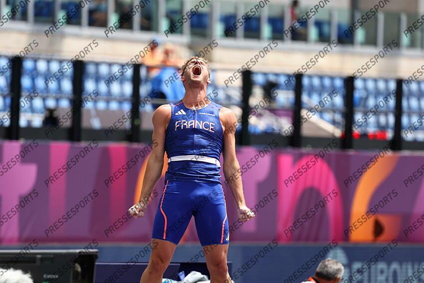 11 juin 2024 - Championnats Europe athletisme Rome 2024 - Kevin Mayer - Saut a la perche CHAMPIONNATS D'EUROPE 
