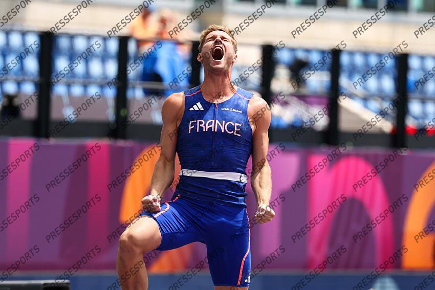 11 juin 2024 - Championnats Europe athletisme Rome 2024 - Kevin Mayer - Saut a la perche CHAMPIONNATS D'EUROPE 
