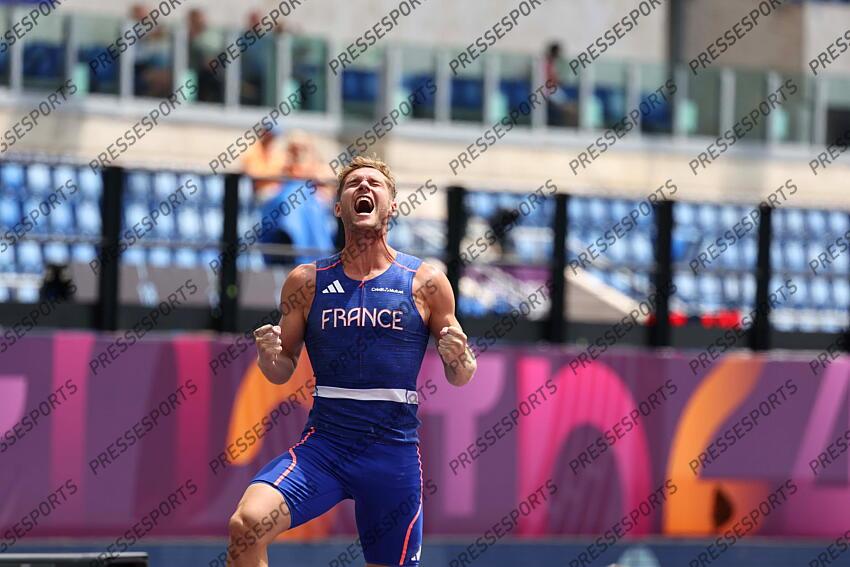 11 juin 2024 - Championnats Europe athletisme Rome 2024 - Kevin Mayer - Saut a la perche CHAMPIONNATS D'EUROPE 