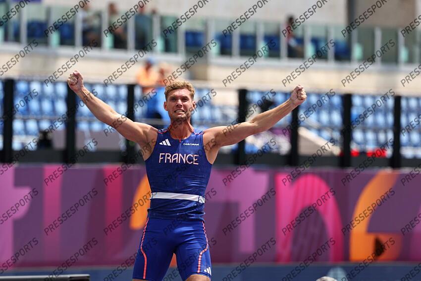 11 juin 2024 - Championnats Europe athletisme Rome 2024 - Kevin Mayer - Saut a la perche CHAMPIONNATS D'EUROPE 
