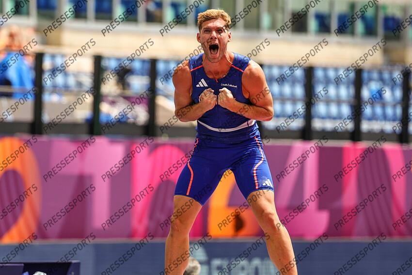 11 juin 2024 - Championnats Europe athletisme Rome 2024 - Kevin Mayer - Saut a la perche CHAMPIONNATS D'EUROPE 