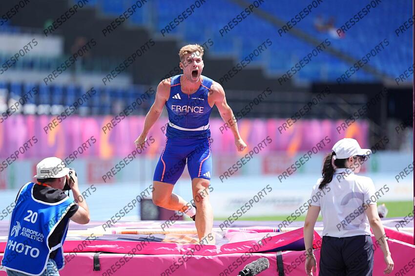 11 juin 2024 - Championnats Europe athletisme Rome 2024 - Kevin Mayer - Saut a la perche CHAMPIONNATS D'EUROPE 