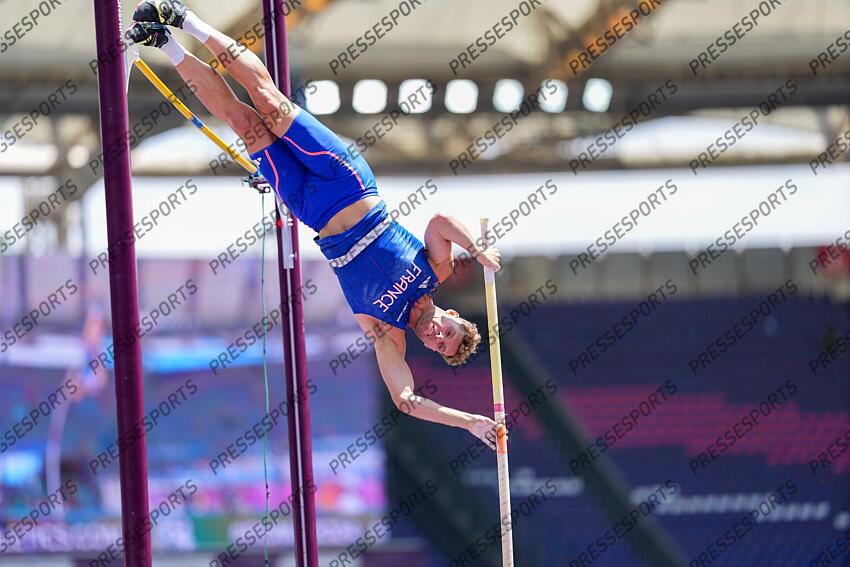 11 juin 2024 - Championnats Europe athletisme Rome 2024 - Kevin Mayer - Saut a la perche CHAMPIONNATS D'EUROPE 