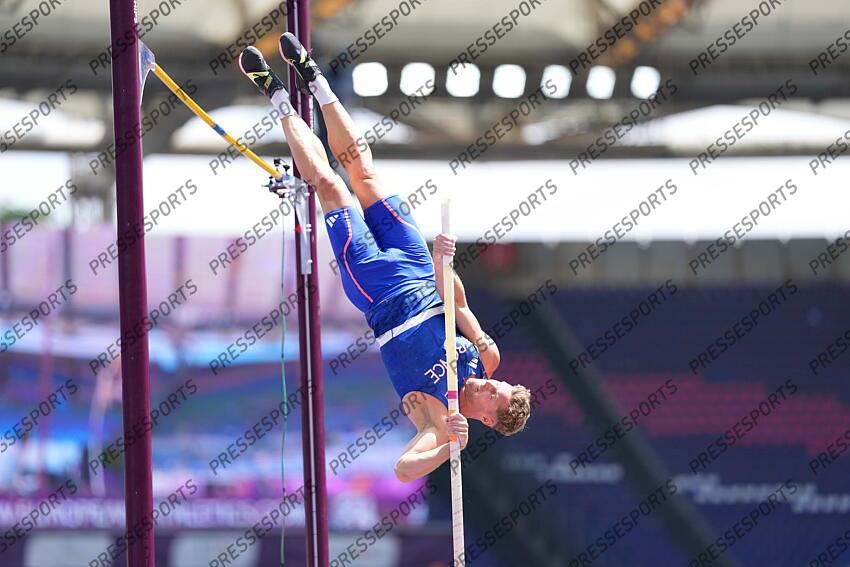 11 juin 2024 - Championnats Europe athletisme Rome 2024 - Kevin Mayer - Saut a la perche CHAMPIONNATS D'EUROPE 