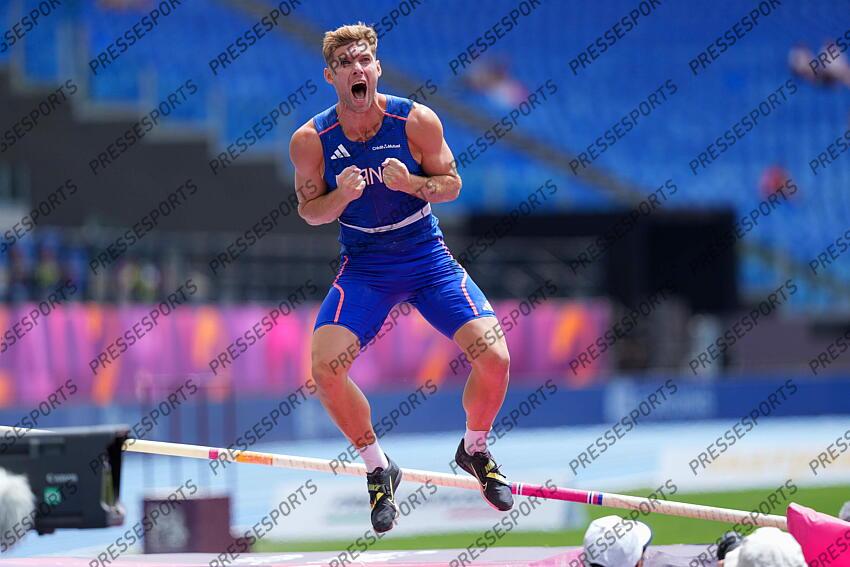 11 juin 2024 - Championnats Europe athletisme Rome 2024 - Kevin Mayer - Saut a la perche CHAMPIONNATS D'EUROPE 