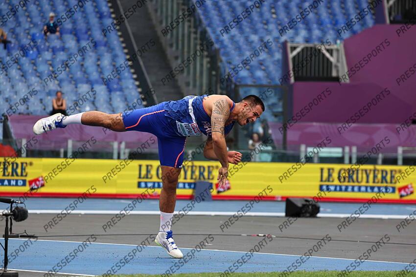 11 juin 2024 - Championnats Europe athletisme Rome 2024 - Teuraiterai Tupaia - Lancer du javelot CHAMPIONNATS D'EUROPE 