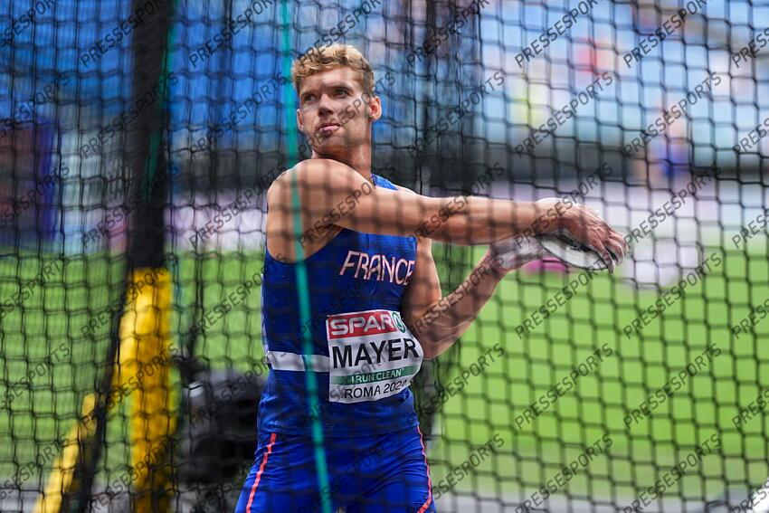 11 juin 2024 - Championnats Europe athletisme Rome 2024 - Kevin Mayer CHAMPIONNATS D'EUROPE 