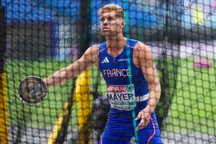 11 juin 2024 - Championnats Europe athletisme Rome 2024 - Kevin Mayer CHAMPIONNATS D'EUROPE 
