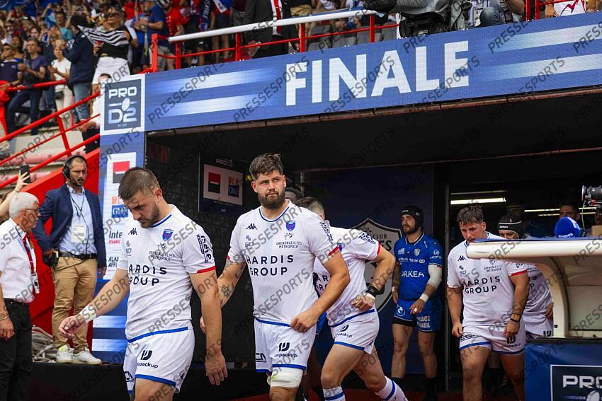LAINAULT (Thomas) - MAMAIASHVILI (Giorgi) Pro D2 FC GRENOBLE - RC VANNES Stade Ernest Wallon, Toulouse VANNES-GRENOBLE (16-9) 