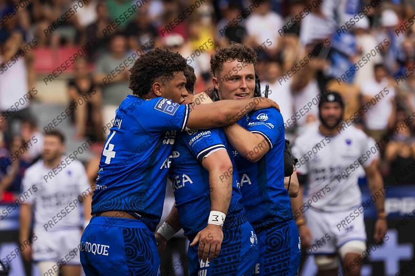 DEBAES (Thibault) - BASTARDIE (Theo) Pro D2 FC GRENOBLE - RC VANNES Stade Ernest Wallon, Toulouse VANNES-GRENOBLE (16-9) 