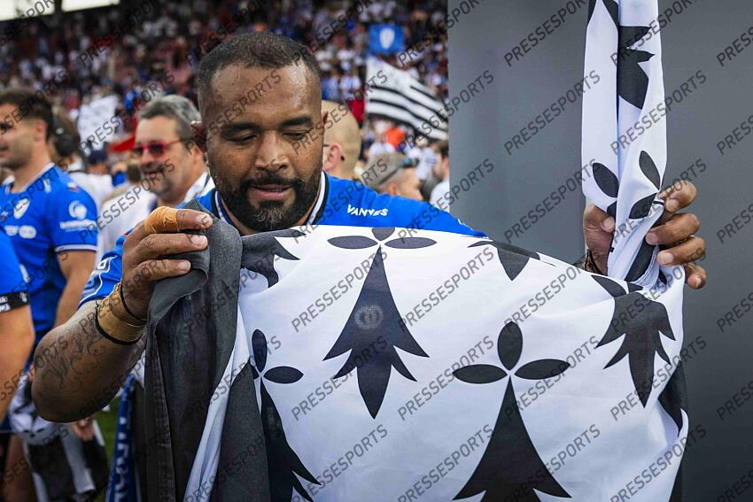 TAFILI (Pagakalasio) Pro D2 drapeau Breton FC GRENOBLE - RC VANNES Stade Ernest Wallon, Toulouse VANNES-GRENOBLE (16-9) 
