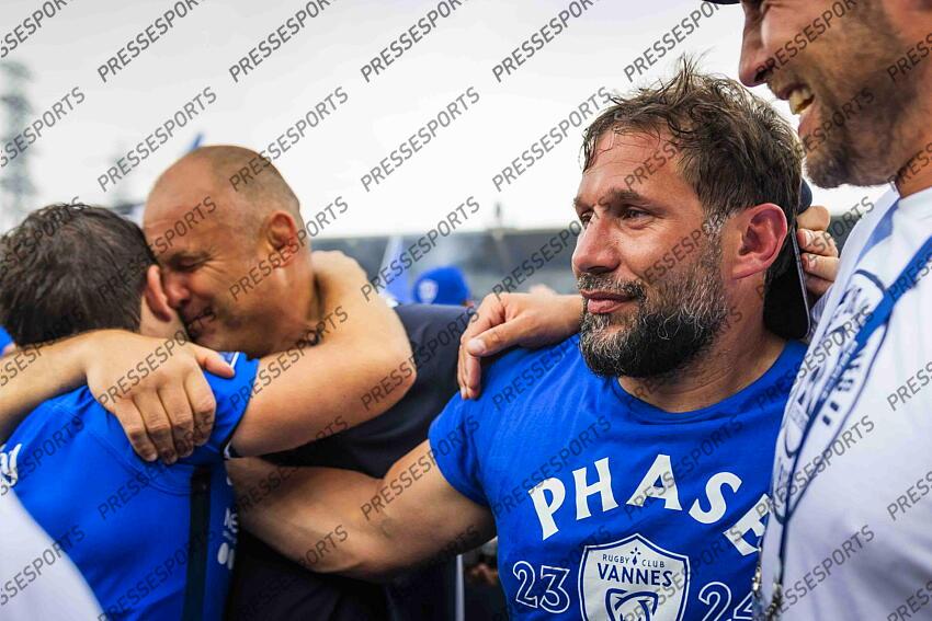 Supporters Vannes Pro D2 FC GRENOBLE - RC VANNES Stade Ernest Wallon, Toulouse VANNES-GRENOBLE (16-9) 